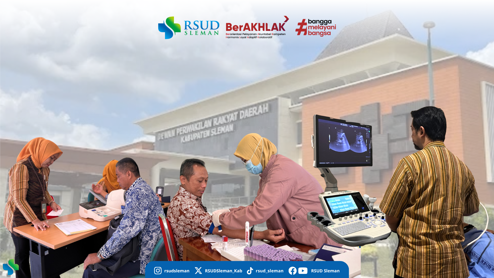 32 Anggota DPRD Kabupaten Sleman Ikuti Medical Check Up RSUD Sleman